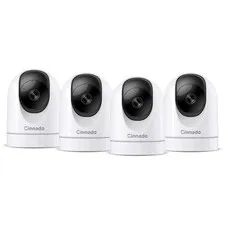 Alexa/Google Home 2K Indoor Camera 4Pack | 360° Tracking