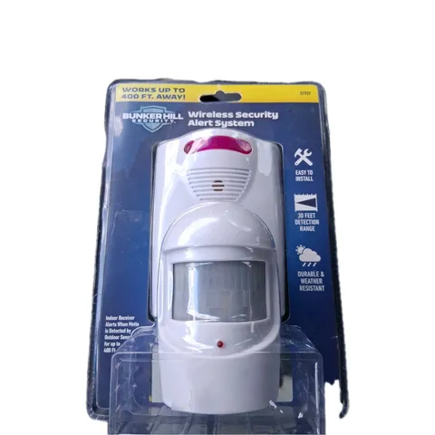 New Bunker Hill Wireless Security Driveway Alert System 400ft Range