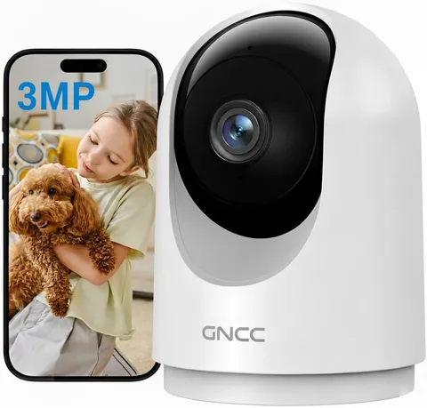 2K Indoor Security Camera, Baby/Pet Camera with Phone App, 2.4G Wifi | Motion De