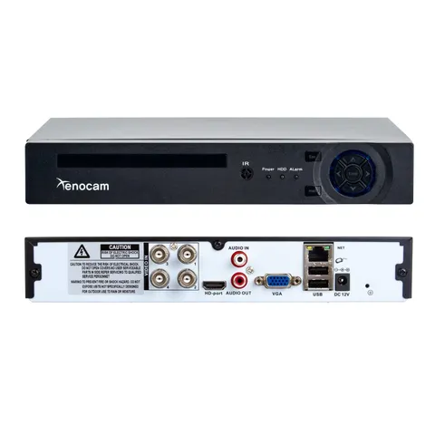 4CH 1080N Hybrid 5-in-1 AHD DVR (1080P NVR+1080N AHD+960H Analog+TVI+CVI) Sta...
