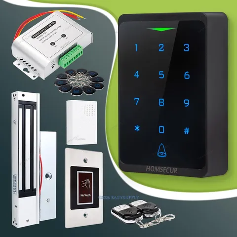 HOMSECUR APP WIFI Password Access Control Set Waterproof Magnetic Lock