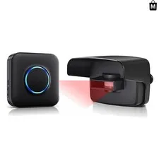 Battery-Powered Wireless Driveway Alarm: Loud Alerts, Weatherproof & Easy Setup