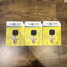 myQ Camera Gen 2 2K Wi-Fi Indoor Night Vision Adjustable Mount 3-Pack