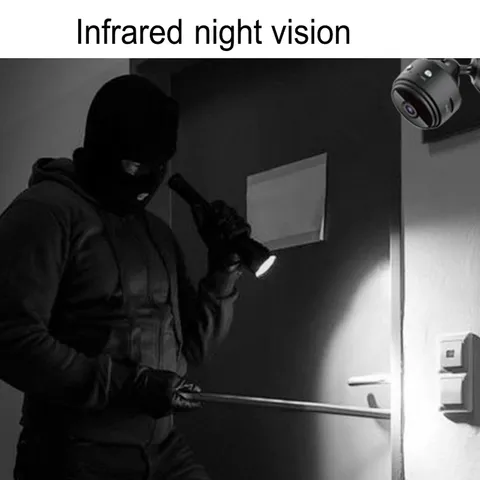 WiFi Security Camera ABS Wireless Intelligent Night IP Remote