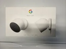 Google Nest Cam 2-Pack Indoor/Outdoor and Solar Panels