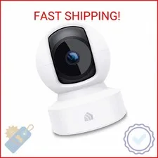 Kasa 1080p Indoor Pan/Tilt Wired Security Camera, Baby & Pet Monitor, EC70