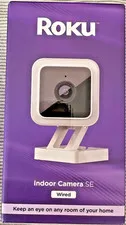 Roku Indoor Camera SE 1080p HD Video, Smart Alerts, Two-Way Audio, Cloud Storage