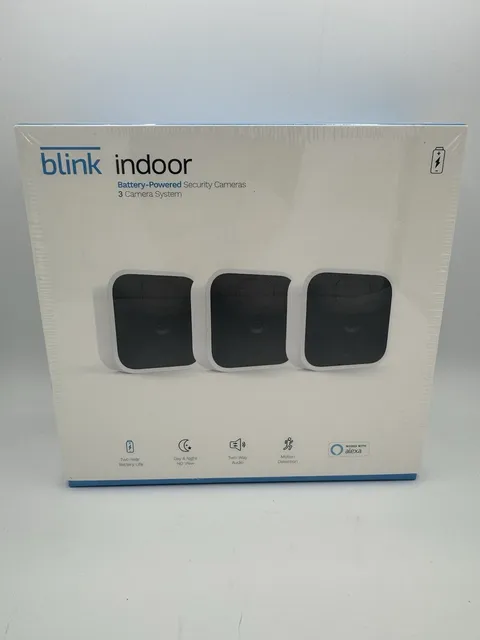 Amazon Blink Indoor 3-Camera System (3rd Gen) 1080p WiFi - Factory Sealed NEW