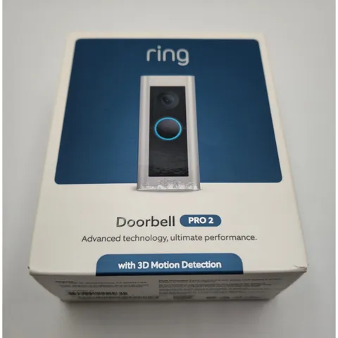 Ring Video Doorbell Pro 2 Wired Smart Doorbell with 3D Motion Detection