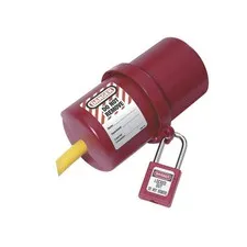 Master Lock 488 Tagout Large for 240 - 550 Volt Lockout 220 - 550 Volt Plugs
