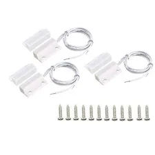 Magnetic Reed Switch MC-38 NC Surface Mount Wired Door Window Alarm, Magneti Doo