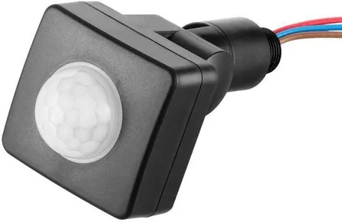Adjustable PIR Infrared Motion Sensor for Outdoor Lighting 110 Degree Range