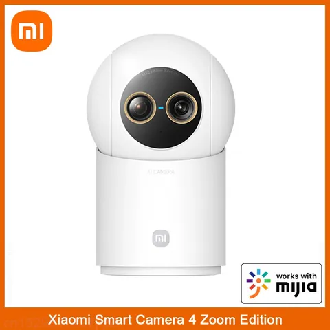 New Xiaomi Smart Camera 4-Zoom 4K Wifi Baby Monitor Pet AI Facial Recognition
