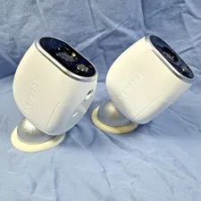 2 Arlo NETGEAR VMC3030 HD Security Camera Wire-Free Not Tested Sold AS IS