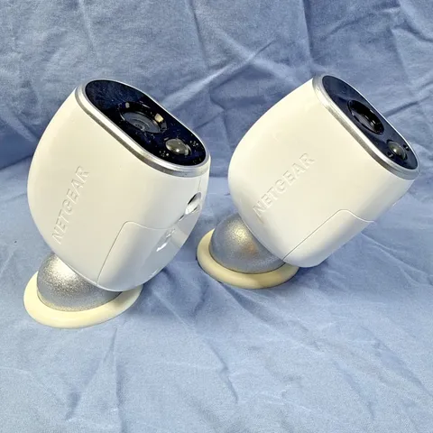 2 Arlo NETGEAR VMC3030 HD Security Camera Wire-Free Not Tested Sold AS IS