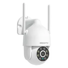 ARCCTV 360° PTZ Security Camera 5Ghz WiFi 3MP 2Way Audio 24/7 Home Outdoor