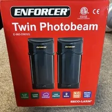 NEW SEALED SECO-LARM ENFORCER E-960-D90GQ Twin Photobeam Detector Laser