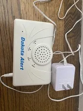Dakota Alert DCR-2500 Wireless Receiver Security TESTED w/ AC Adaptor
