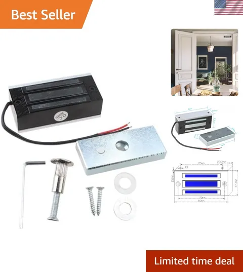 60kg Fail-Safe Electric Magnetic Lock for Door Access Control System