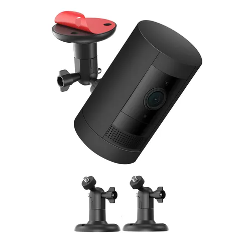 2 Pack Ring Camera Mount,No-Drill Indoor/Outdoor Wall Mount Compatible with R...