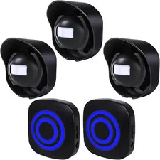 328Ft Range Wireless Driveway Alarm outside Weather Resistant Motion Sensor Alar