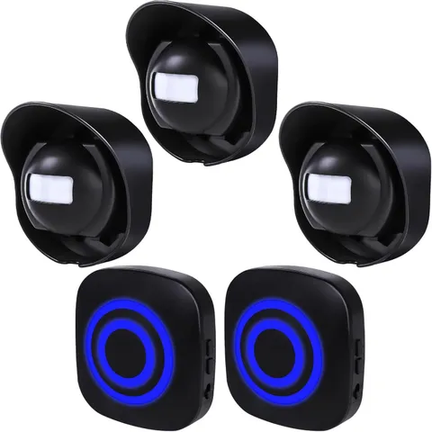 328Ft Range Wireless Driveway Alarm outside Weather Resistant Motion Sensor Alar