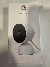 Google Nest Cam 2nd Gen Indoor Wired Smart Home Security Camera 
