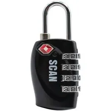 Scan WA714-3 Zinc Combination Lock Tsa Approved