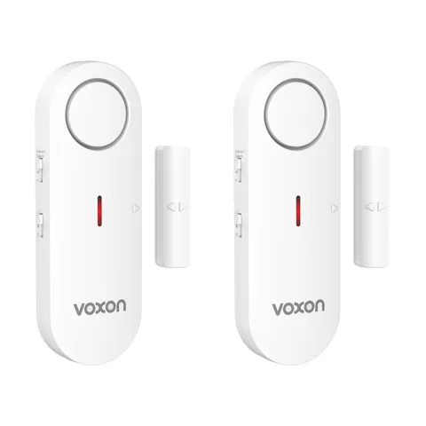 VOXON Door Alarms for Kids Safety - Window Personal Home White