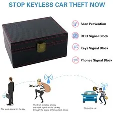 Water Resistant Faraday Key Fob Case