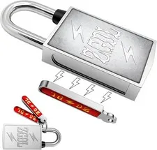 30mm Keyless Weatherproof Heavy-Duty Magnetic Padlock for Outdoors