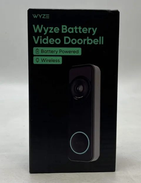 Wyze Battery Video Doorbell 1536p HD+ Wireless Night Vision 2-Way Audio
