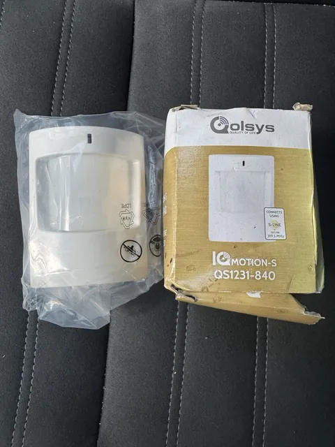 Brand New Qolsys QS1231-840 IQ Wireless PIR Motion Sensor, Interlogix Compatible