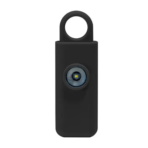Personal Alarm Keychain 130dB Police Emergency Siren Alarm Flashlight