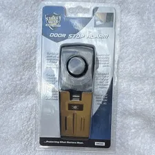 Streetwise Door Stop Alarm 125 dB Battery Powered Black/Gold SWDS85
