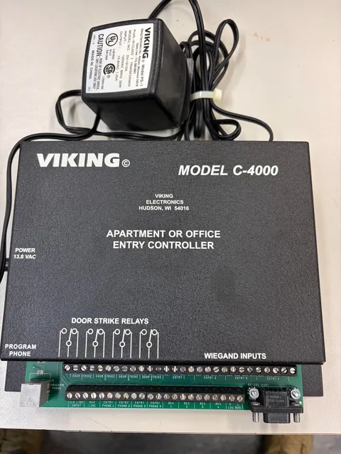 Viking C-4000 Apartment or Office Entry Controller W/ Transformer