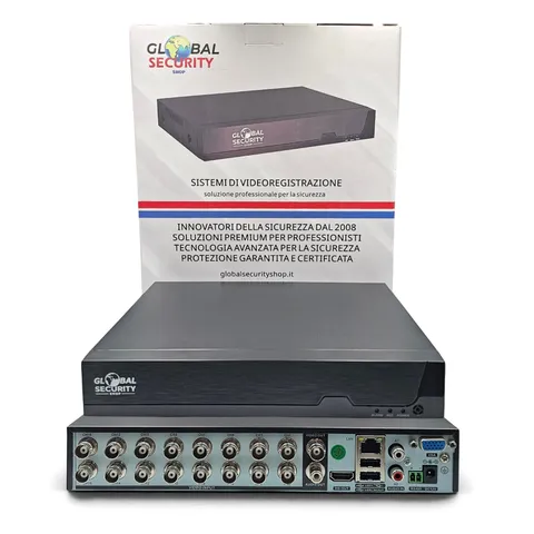 Novatek GSS Pro 16 Channel 5MP Lite XVR Hybrid AI Face Detection 4K Output DVR