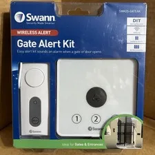 SWANN WIRELESS Gate / Door ALERT Kit SECURITY ALARM SWADS-GATEAK