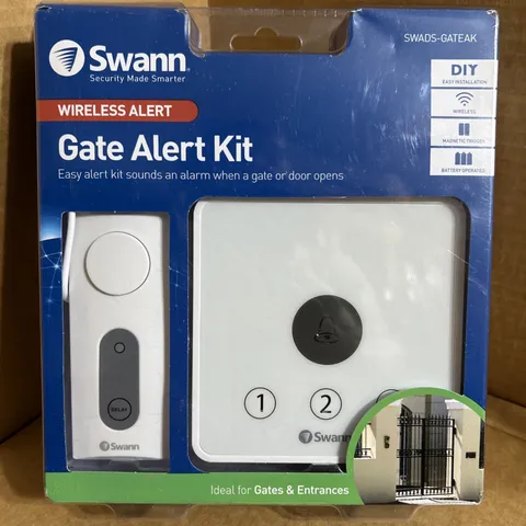 SWANN WIRELESS Gate / Door ALERT Kit SECURITY ALARM SWADS-GATEAK