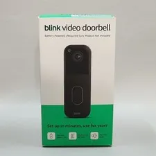 Blink Video Doorbell 2nd Gen Battery Powered HD Two-Way Audio New Sealed