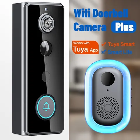 2K 5MP Video Doorbell PoE Wired Smart Person Detection 180° Wide With View USA