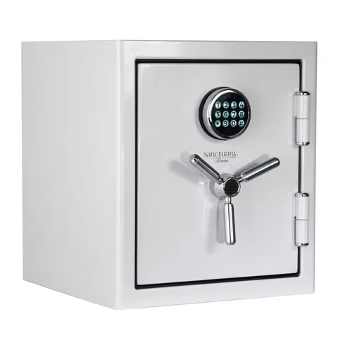 NEW Sanctuary 1.69 Cu Ft Home Office Safe Fireproof Waterproof Security Box
