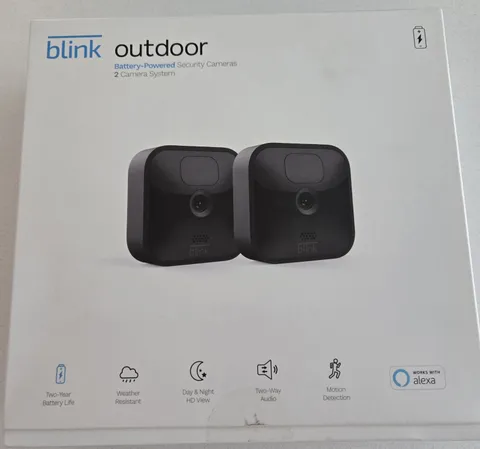 Blink - Sync Module + 2 Outdoor Cameras (3rd Gen) Wireless 1080p Security System