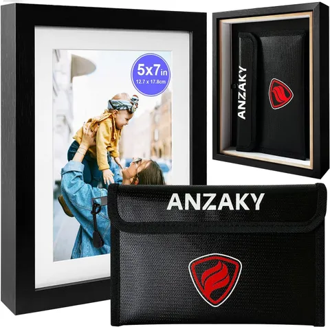 Photo Picture Frame Diversion Safe Box with Hidden Secret Compartment for Cash