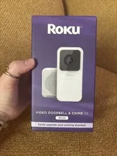 New Roku Video Doorbell and Chime SE Wired DS1000R - New/Sealed
