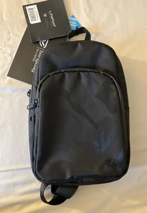 Vaultek Lifepod Slingbag TPS10-BK1 Sling BAG ONLY Black Camo