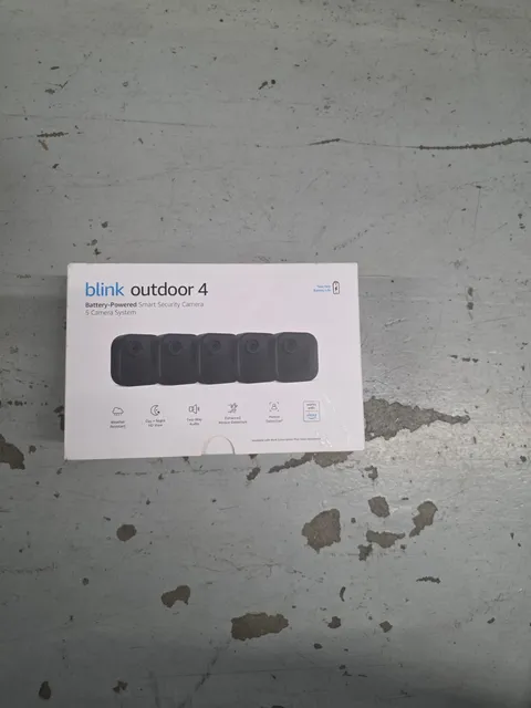 5 PACK Blink Outdoor 4 (4th Gen) Battery Powered Camera (BOB1N4LM4J)Module Incld