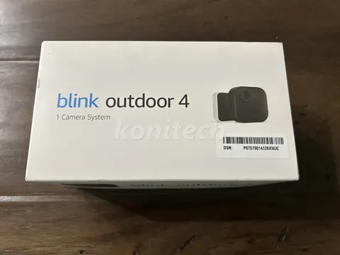 Blink Outdoor 4 (4th Gen) Wire-free Smart Security Camera - Black (B0B1N5HW22)