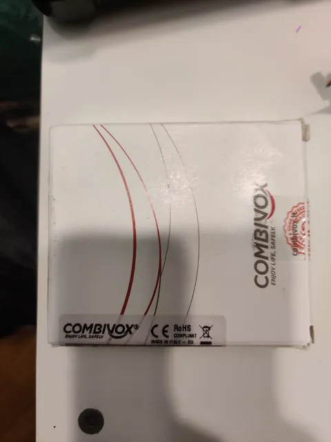 11,890 EXPANSION MODULE 8 OUTPUTS ON BUS RS485 BURGLAR ALARM COMBIVOX