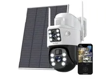 Xorlink XQ1 4K Solar Security Camera Wireless Outdoor with Color Night Vision